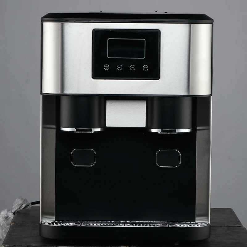 2026 sell Electric Household Desktop Self-Cleaning Ice Maker with Water Dispenser for Cold Drinks