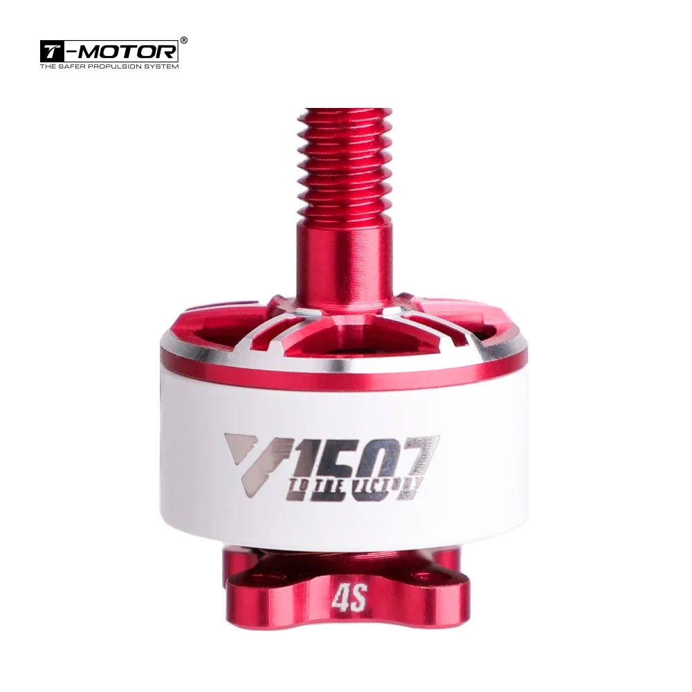 T-MOTOR Hobby VELOX V1507 3 Inci MOTOR Dorong Tinggi Mendukung Drone FPV 4S & 6S 3 Inci Drone Quadcopter Drone Ringan DlY