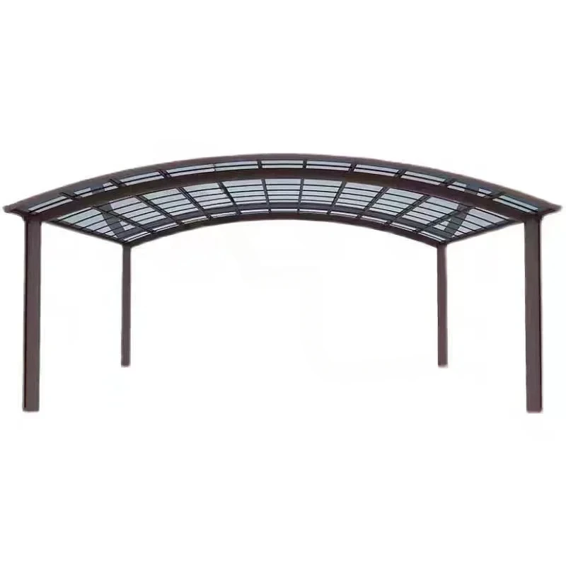 Aluminum Alloy Carport Home Villa Gazebos Garden Outdoor Canopy Tent Modern Custom Parking Shed Sunshade Awning Patio Pergola GL