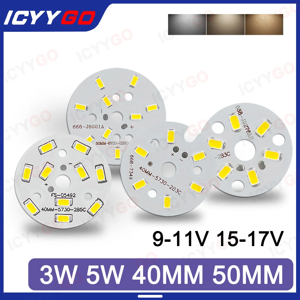 led placa pcb fio de solda plug fio 32 mm 40 mm 50 mm lampada fonte de luz 5730 smd placa de luz placa de luz faca voce mesmo aluminio pcb 3w 5w 01