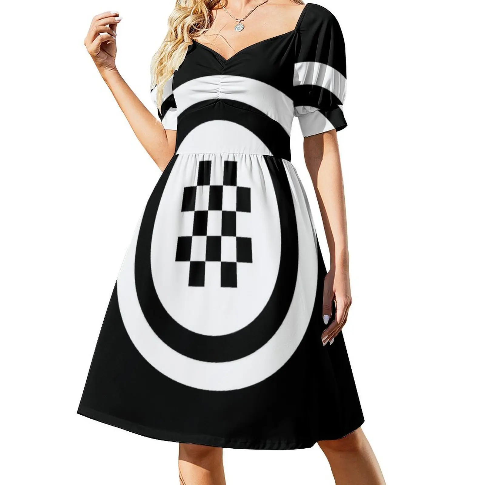 Abito Donna Retro Mod Coreano - alternate angle