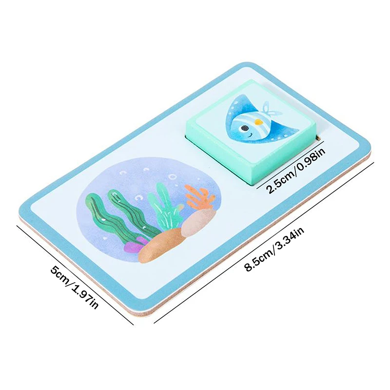 Children's Matching Games, Animal Scene Matching Toys, Children's Educational Early Games