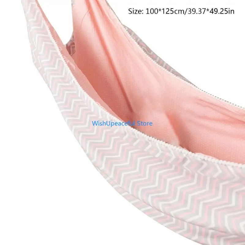 34YA Võng Trẻ Đu Trẻ Cotton Túi Vải Ghế Phòng Bé Trang Trí Nhà Trong Nhà Ngoài Trời Giỏ Đồ