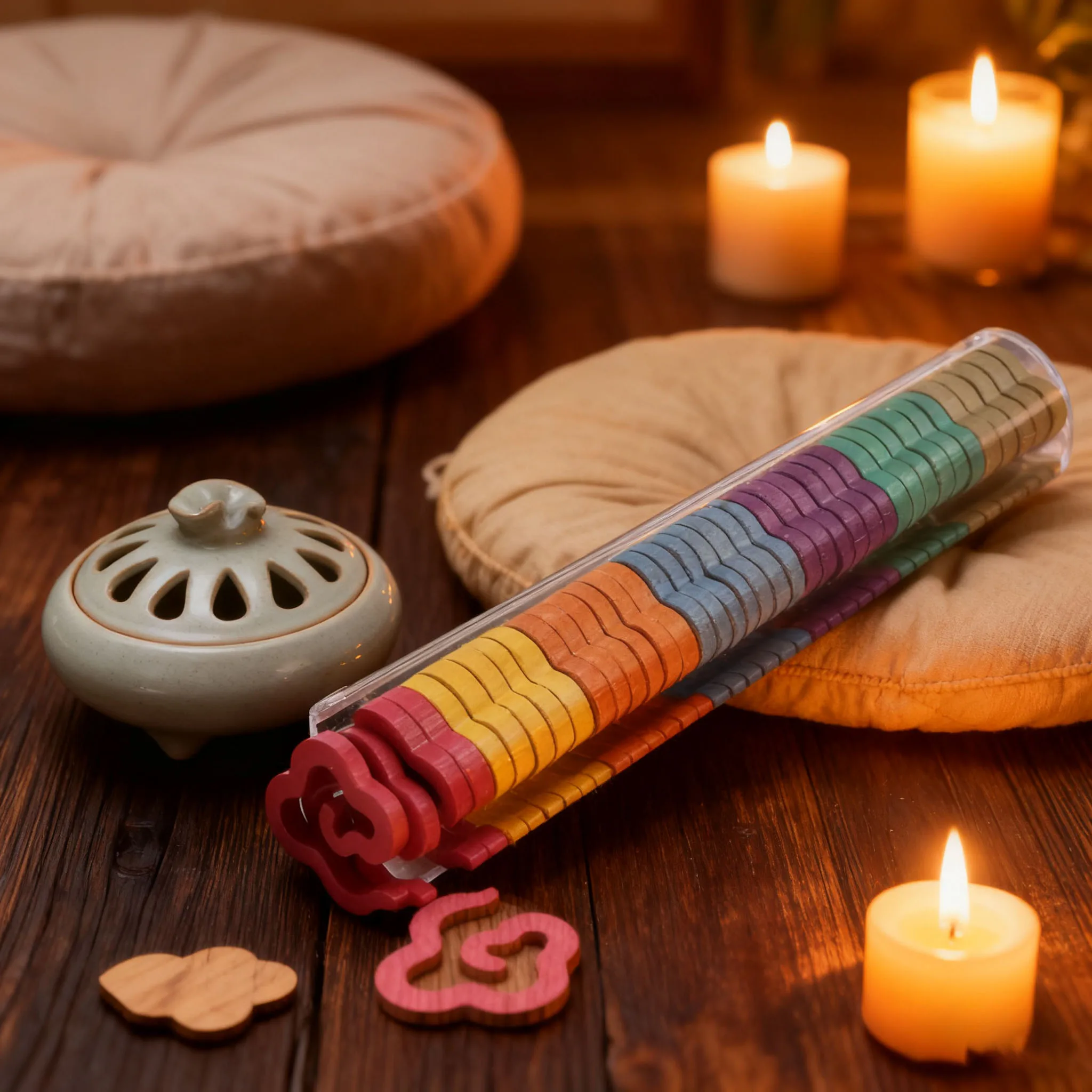 رقائق عطرية مختلطة برائحة الفاكهة، مما يجعل جوًا مريحًا للمساحة، مناسبة للأماكن متعددة الوظائف، إعادة #2