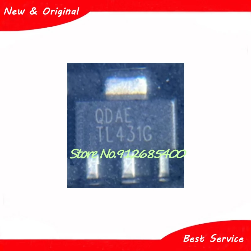 10 Pcs/Lot TL431G-AB3-R TL431G SOT89 New and Original In Stock