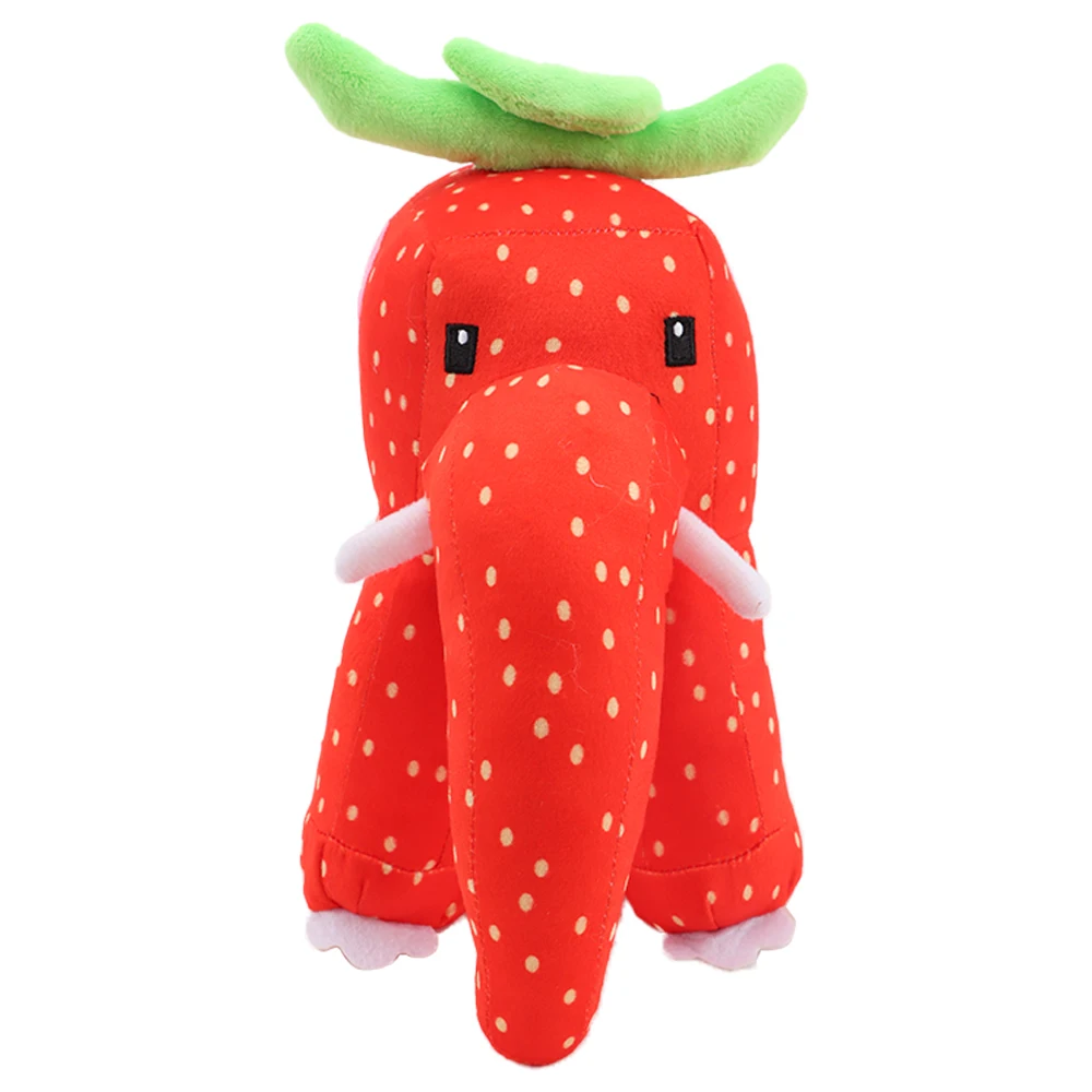 ZABAWKA PLUSZOWA STEAL A BRAINROT Słodki Słonik Truskawkowy, Urocze Lalki Domowe, Zabawki Słonie z Gry, Miękkie Zabawki dla Dzieci, Prezenty Urodzinowe