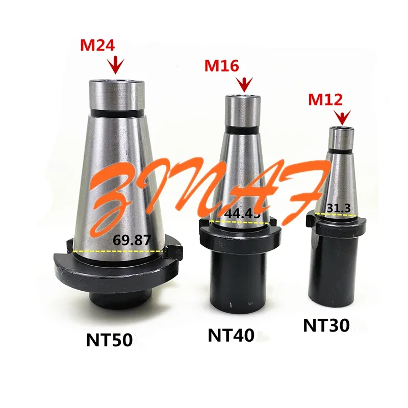Milling Machine Conversão Sleeve Milling Cutter Sleeve Perfuração e Fresagem Dupla Utilização Nt30 Nt40-mt2 Mt3