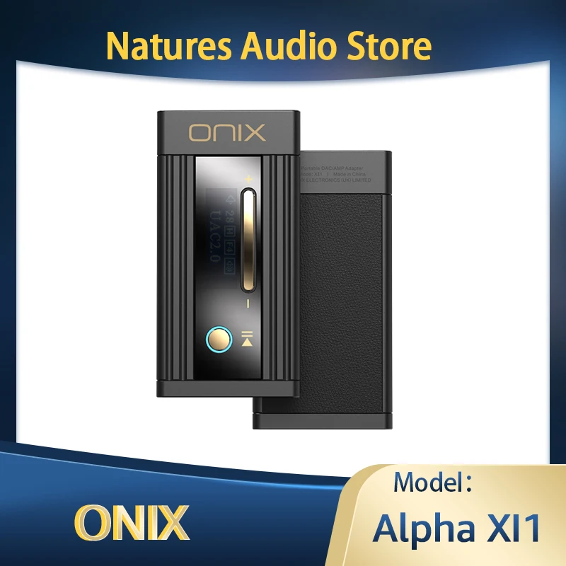 

Портативный декодер ONIX Alpha XI1 Dual CS43198, USB DAC усилитель для наушников, модем для сотового телефона с регулируемым коэффициентом усиления, выходы 4,4 мм