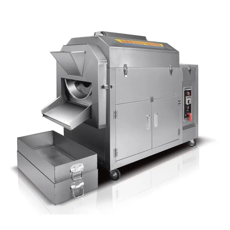 Sugar fried chestnut machine multi-functional stall gas fried melon seeds peanut sesame machine dried fruit machine y