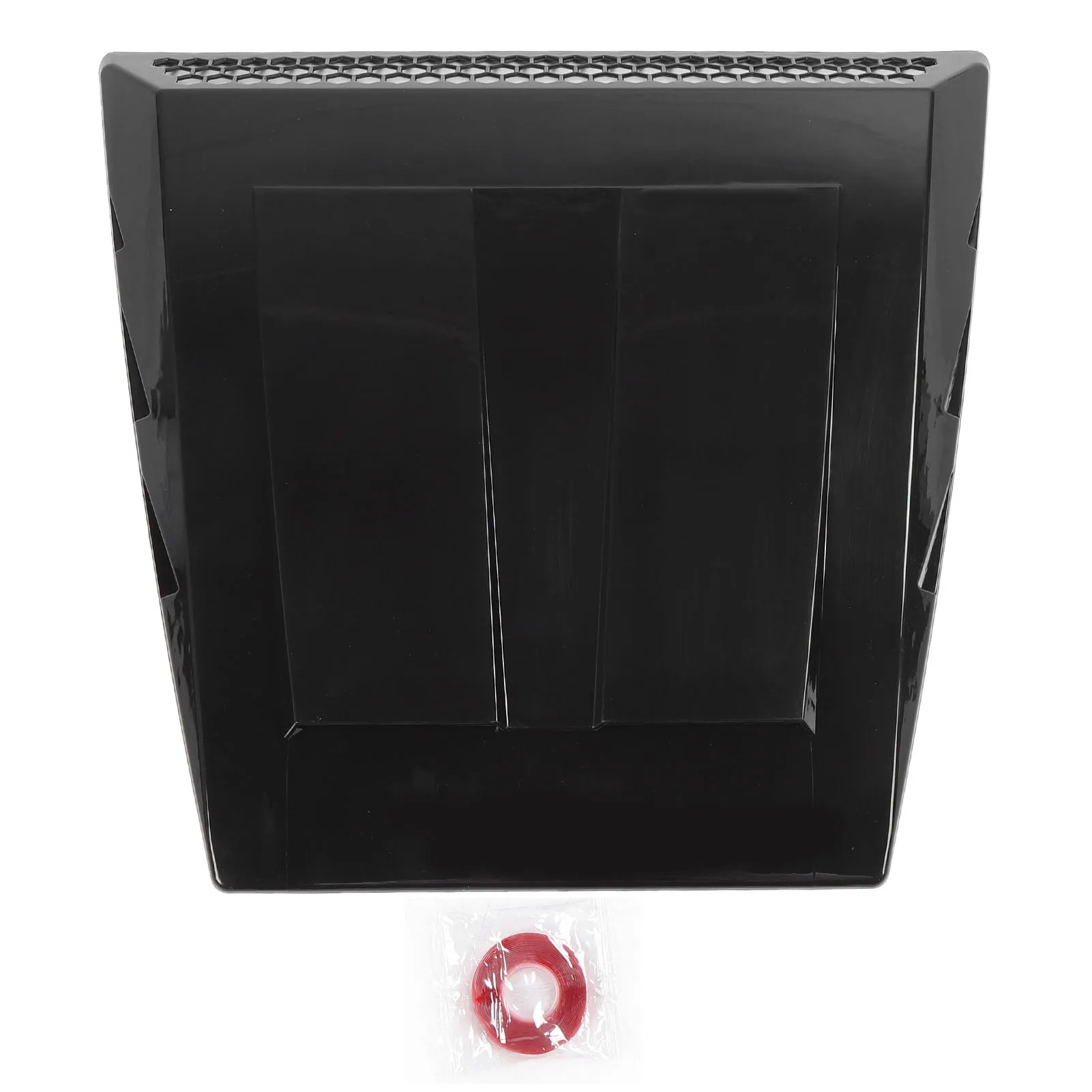 

Bonnet Vent Hood Air Intake Cover Car Hood Vent Trim Weather Resistant Excellent Heat Dissipation Bright Black for F-Series