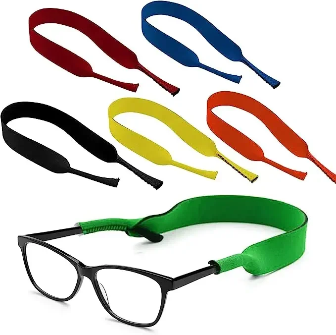 1Pc Floating Glasses Sunglasses Stretchy Band Strap Belt Cord Holder Neoprene Sunglasses Eyeglass Band Floater Cord 42*2cm