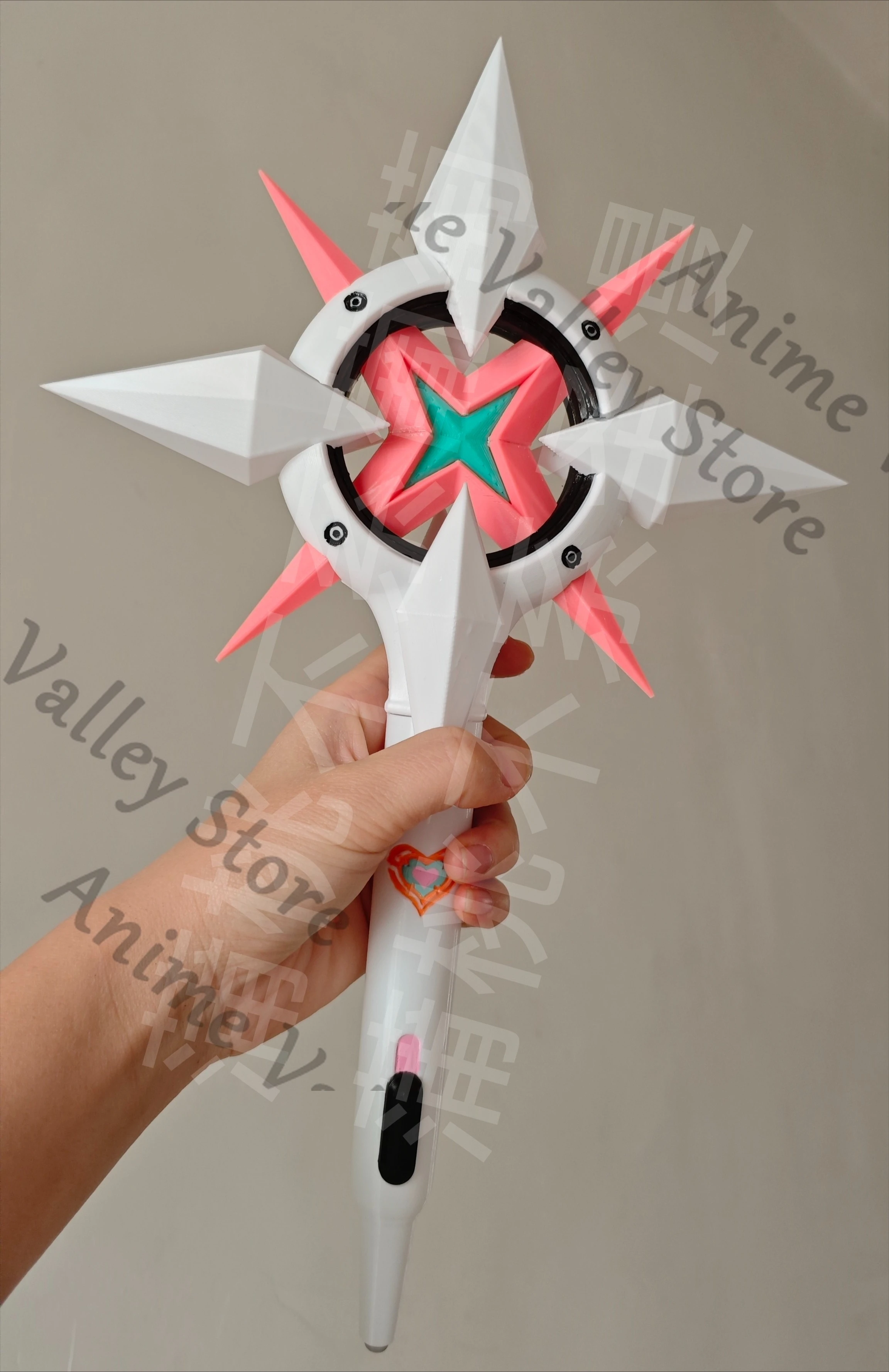 

Anime Angels of Delusion Zenless Zone Zero Aria Cosplay Microphone Hand Props Cartoon Voice Tube Luminous Wands Weaponry Adorn
