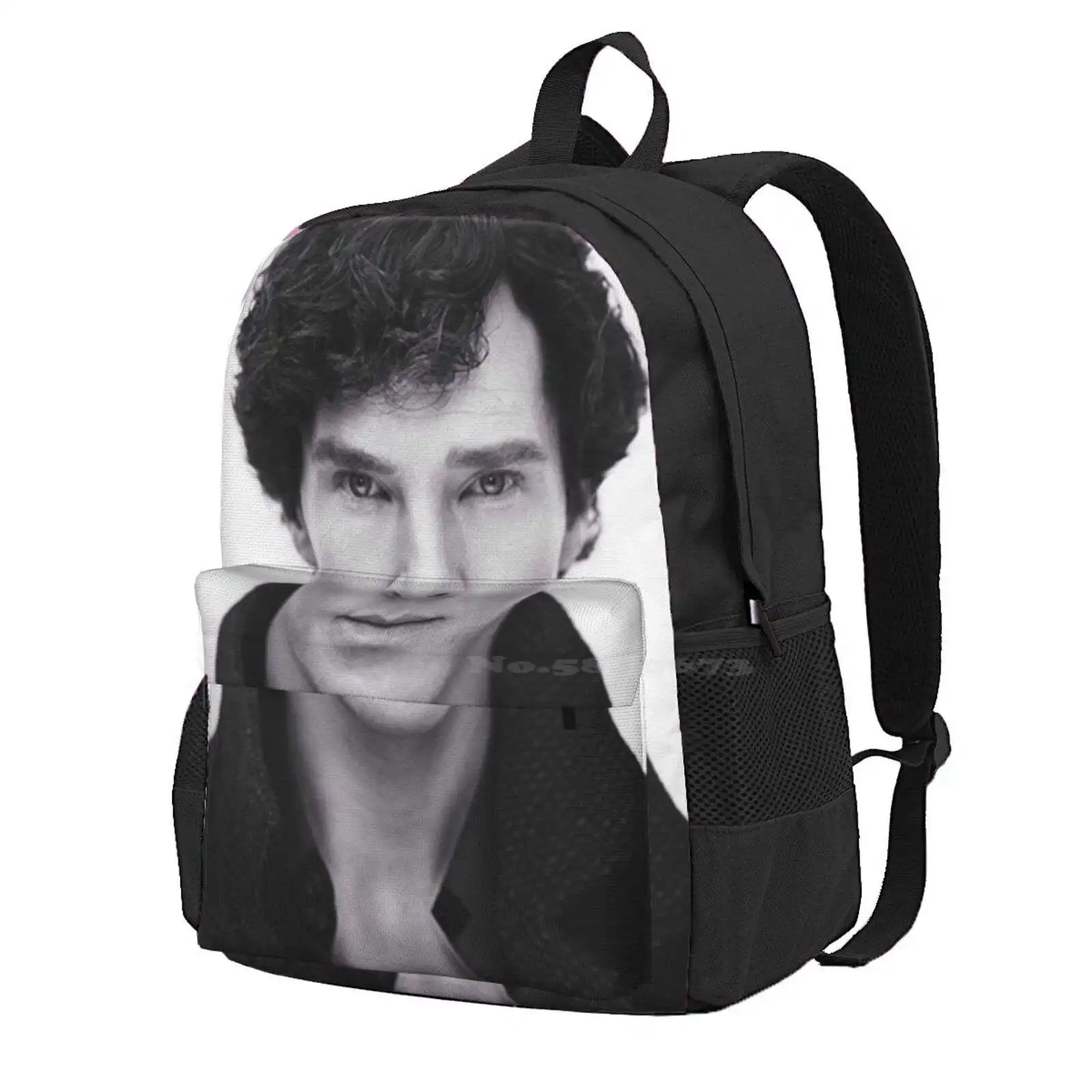 Benedict Cumberbatch In Sherlock Hot Sale Schoolbag Backpack Fashion Bags Sherlock Benedict Cumberbatch Awesome Watson Tv