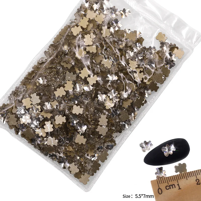 VDD P581-P616/P516/P552/P565 Großhandel 1440 Stück Glas-Kristall-Strasssteine Flachboden-Form für Nagelkunst, DIY-Bastelarbeiten und Dekoration – Detail 14