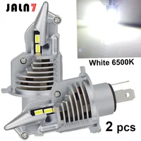 JALN7 H4 bombillas de faros LED 12V 25000LM lámparas de diodo para coches haz alto y bajo haz sumergido motocicleta Auto Grade Chips faros