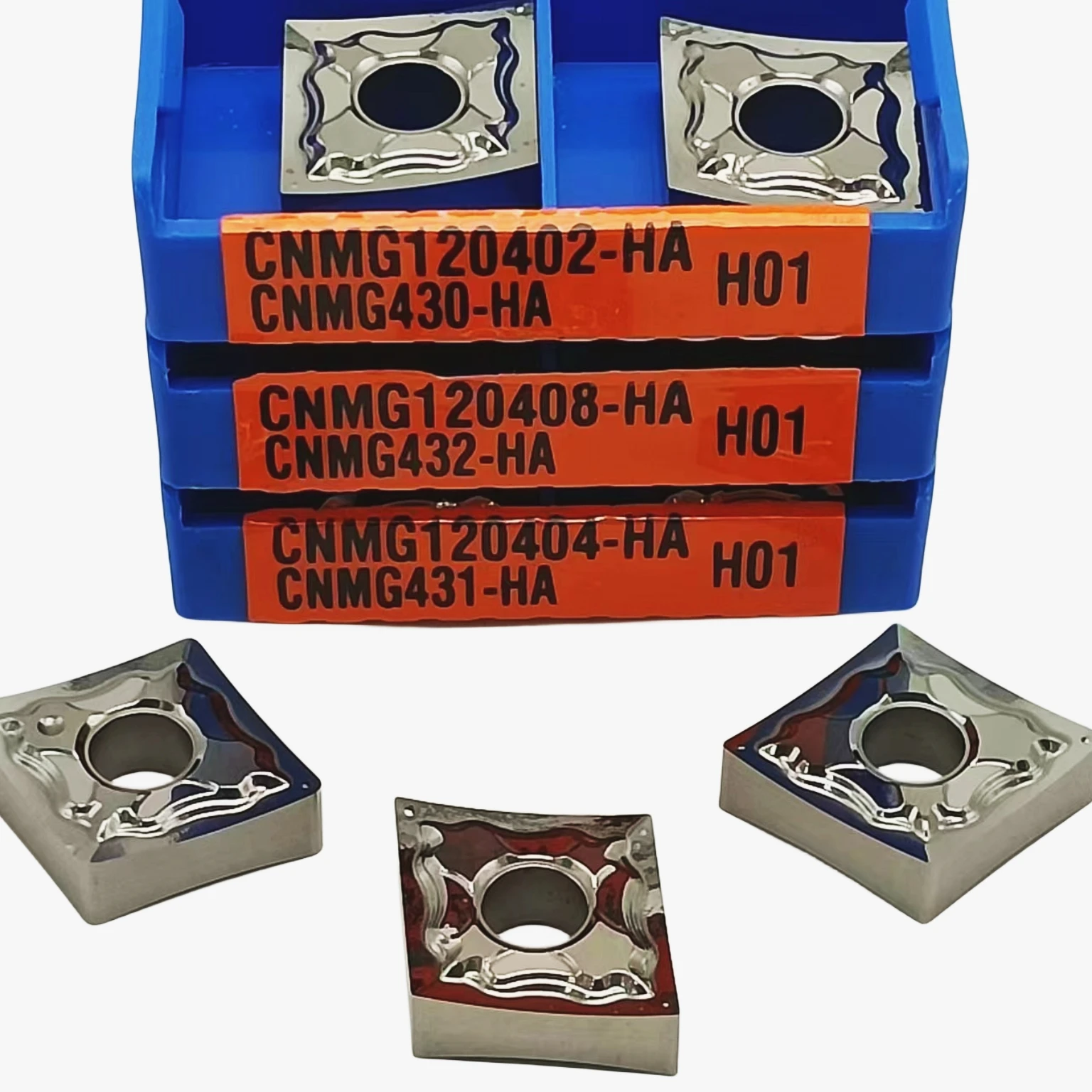 Inserções da inserção do carboneto do CNC, CNMG120404 CNMG120408 CNMG120402100, original