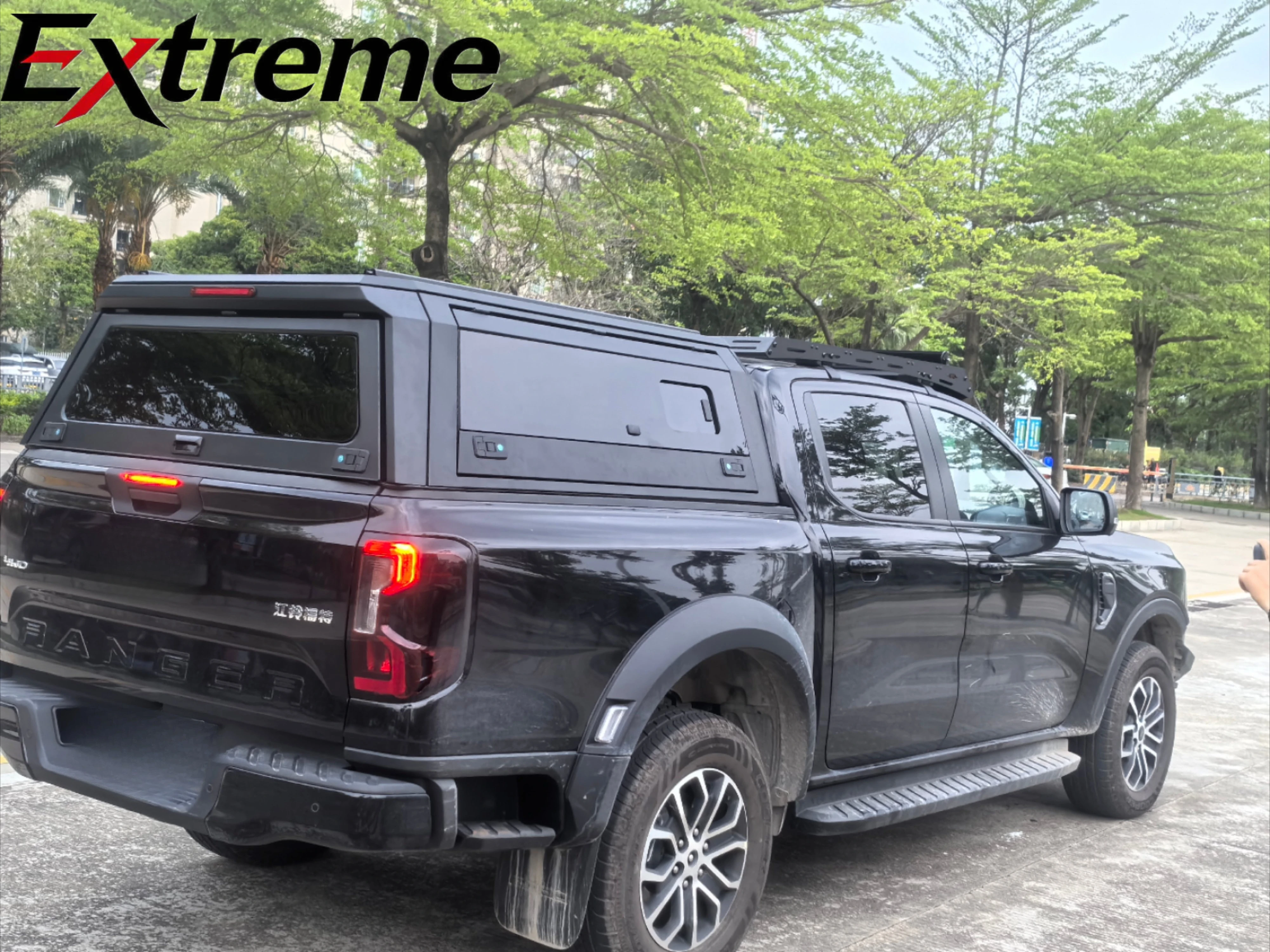 extreme:Custom Pickup Hardtop Truck Canopy Custom 4x4 Aluminum Alloy Ford F150 Full Box Cover