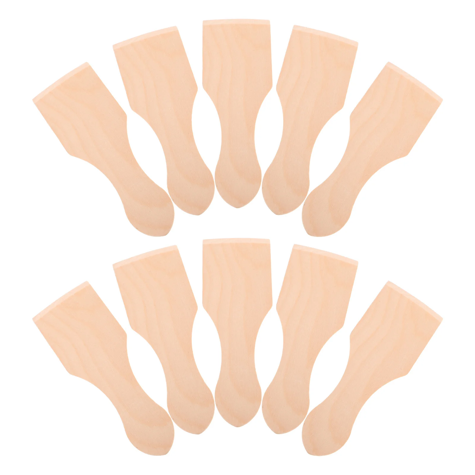 10 Stücke Mini Küche Holzspatel Kinder Kochutensilien Set Simulation Küchenzubehör für Kinder Mini Kochutensilien