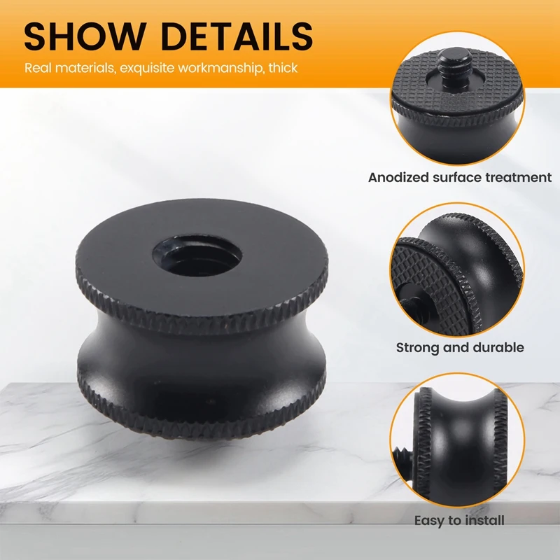 حامل ثلاثي القوائم للكاميرا مثبت على محول من أنثى إلى ذكر ، استوديو التصوير الفوتوغرافي ، كرة صغيرة إلى رأس لولبي