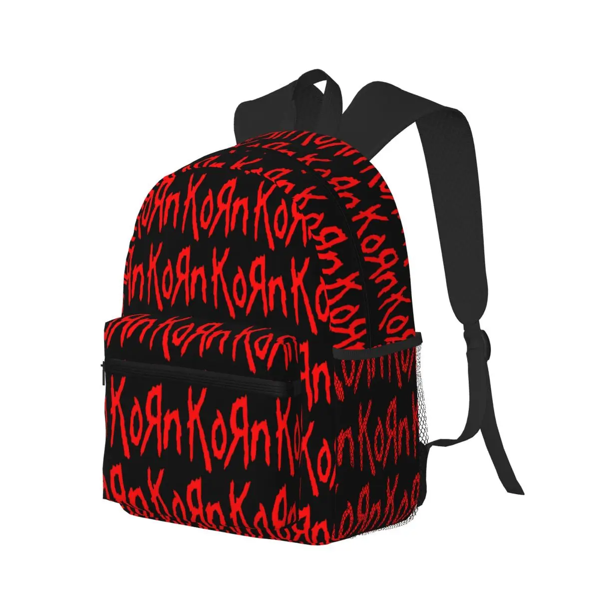 

Music Rock Korn Band Student Backpack School Bag Hiking Travel Daypack for Men Women Bookbag Shoulder Bags