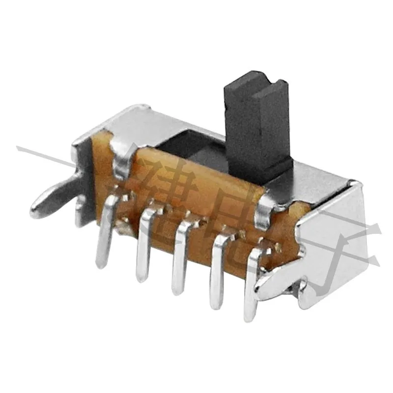 10pcs SK-13D10 Curved Foot Vg4 Toggle Switch 12.6*4. 4mm Three-Gear Seven-Leg Toggle Power Accessories