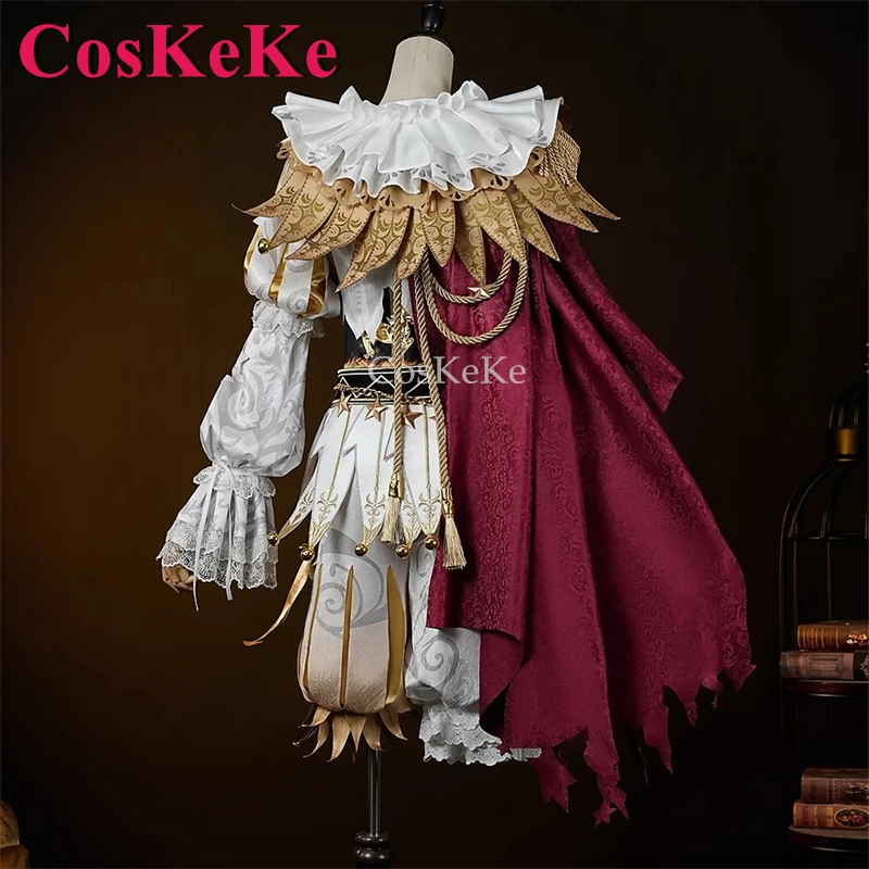 CosKeKe Clown/Joker Cosplay Game Identity V Costume Noisy King Of The Stars Fashion Uniforms Activity Party Role Play Clothing