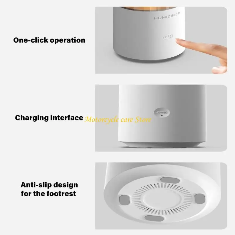 U75F متعددة الوظائف للسيارات العطرية المرطب المرطب الرجعية الغلاف الجوي هدية #5