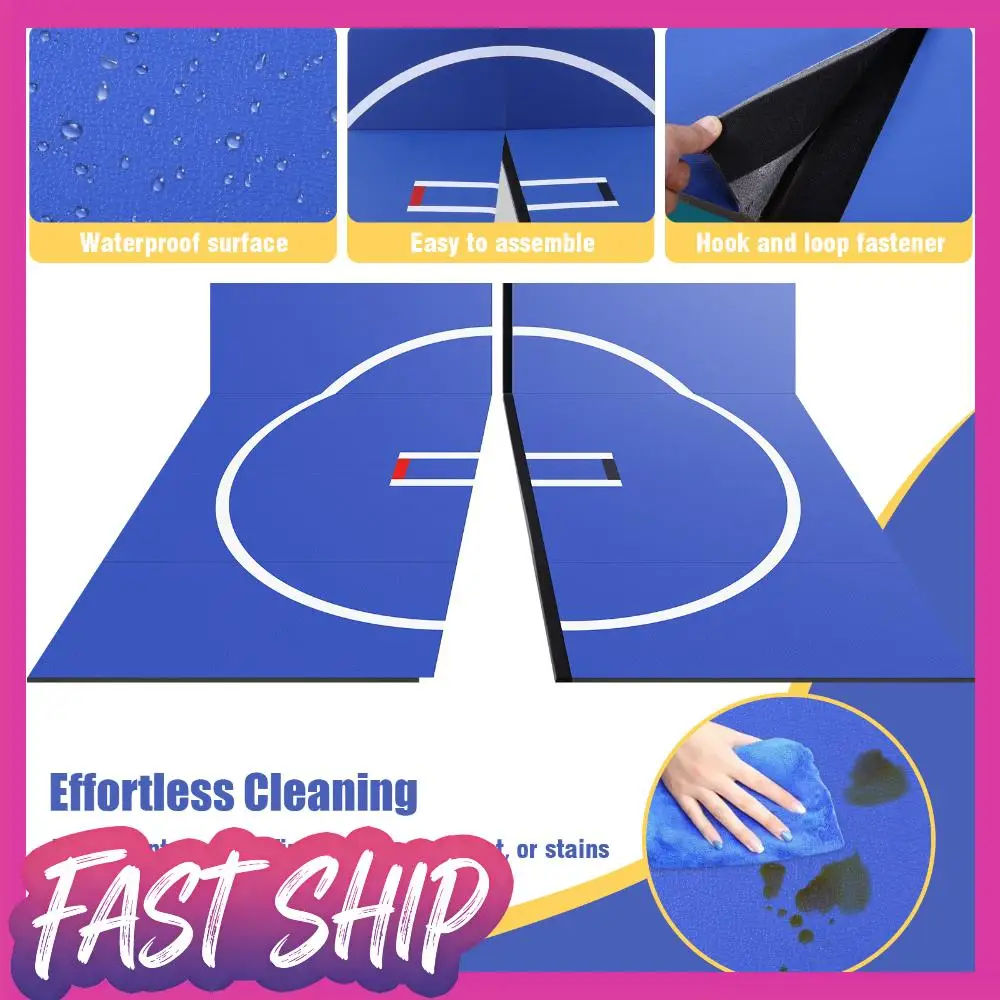 

Складной коврик для тренировок 3х3 м, износостойкий, мягкий, в стиле татами, противоскользящий, универсальный, для единоборств, бокса, дзюдо