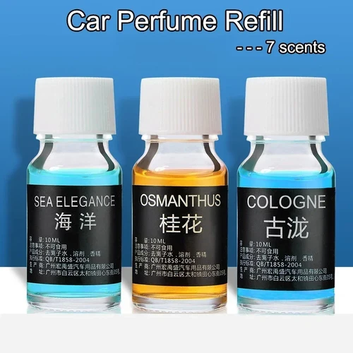 Recarga de Perfume de coche, aceite esencial líquido, ambientador de coche, difusor de Aroma de planta Natural, fragancia automática