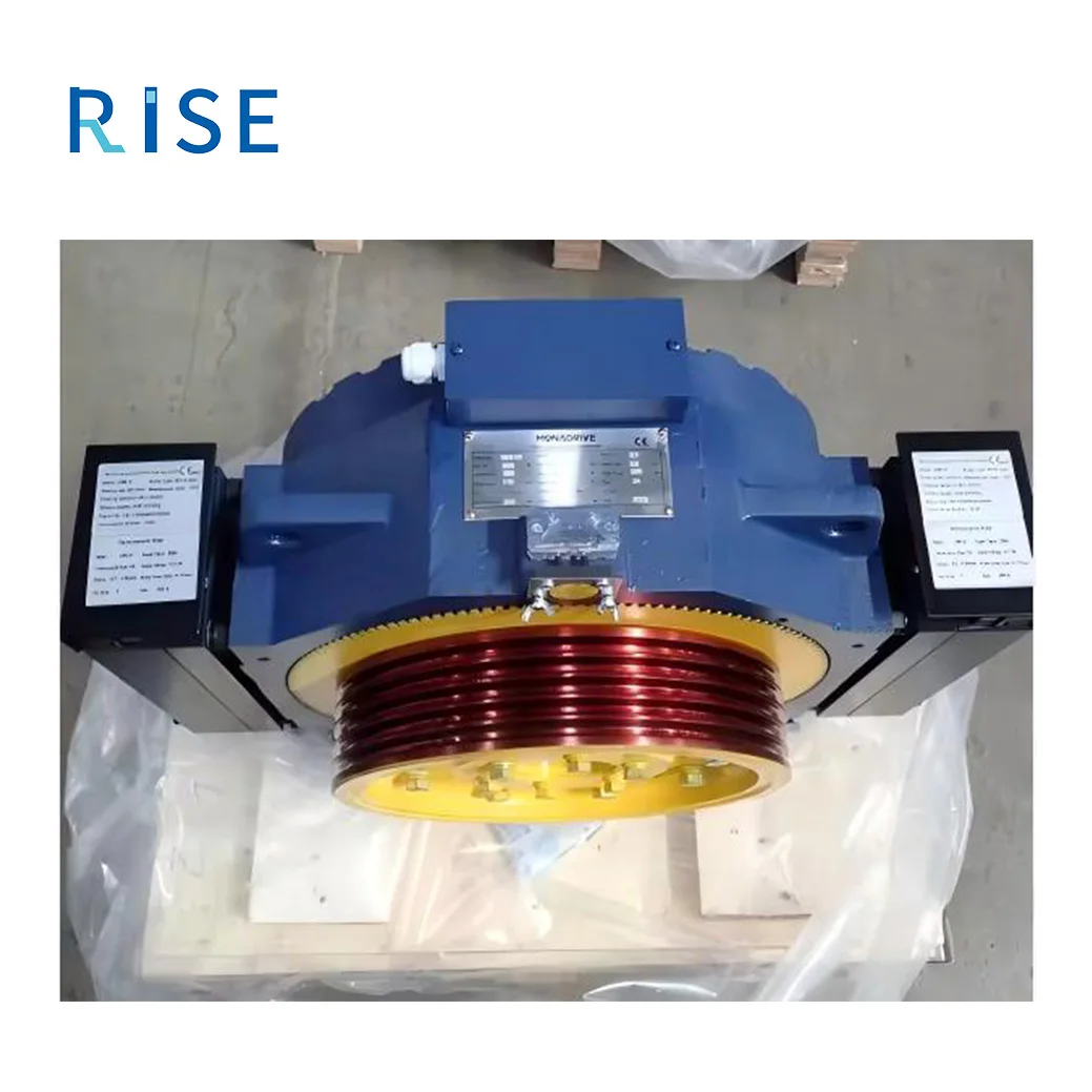 RISE Monadrive High Quality New Gearless Traction Motor Elevator Machine MCK200