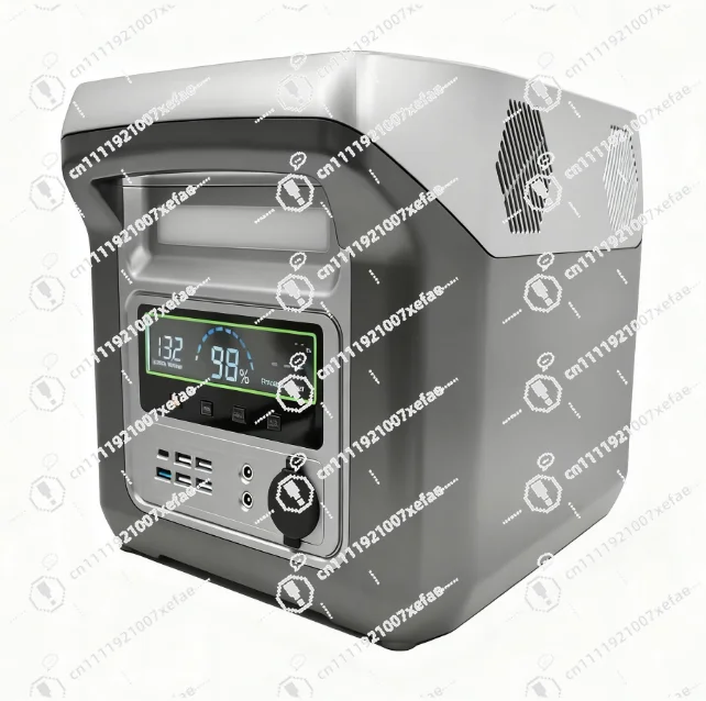 

Портативный солнечный генератор 2000 Вт, мобильный источник питания для улицы, литий-железо-фосфатный аккумулятор