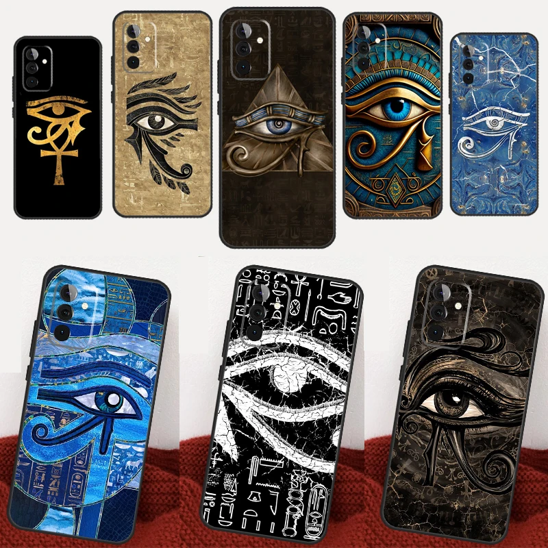 Egyptian Eye of Horus Art Case For Samsung Galaxy A53 A33 A23 A13 A52 A32 A22 A12 A50 A51 A71 A14 A24 A34 A54 Cover