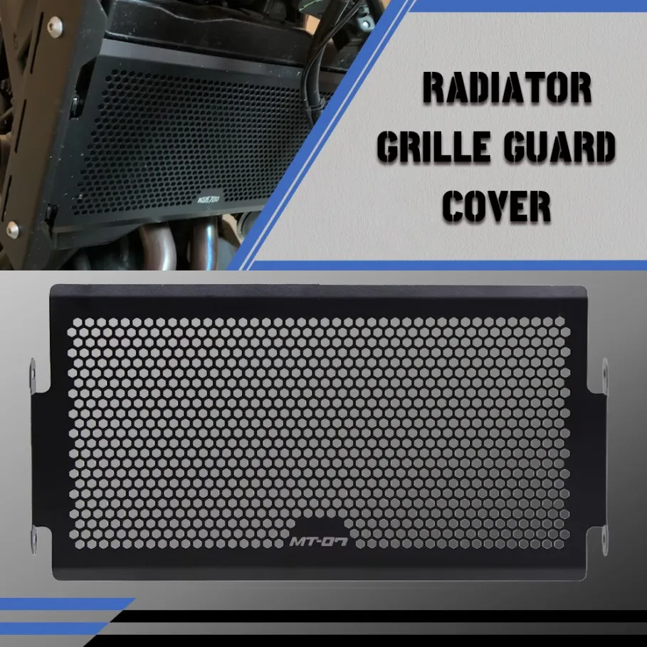 

Motorcycle For Yamaha XSR700 XSR 700 MT07 MT-07 FZ07 FZ-07 Radiator Grille Guard Cover Protective Water Tank Cooler Protector