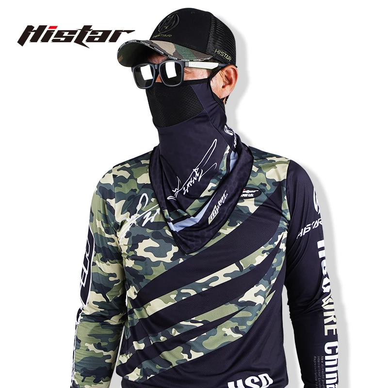 

HISTAR Clothing With Zipper Quick Drying Sun Protection Shirts Anti-UV Fishing Suit