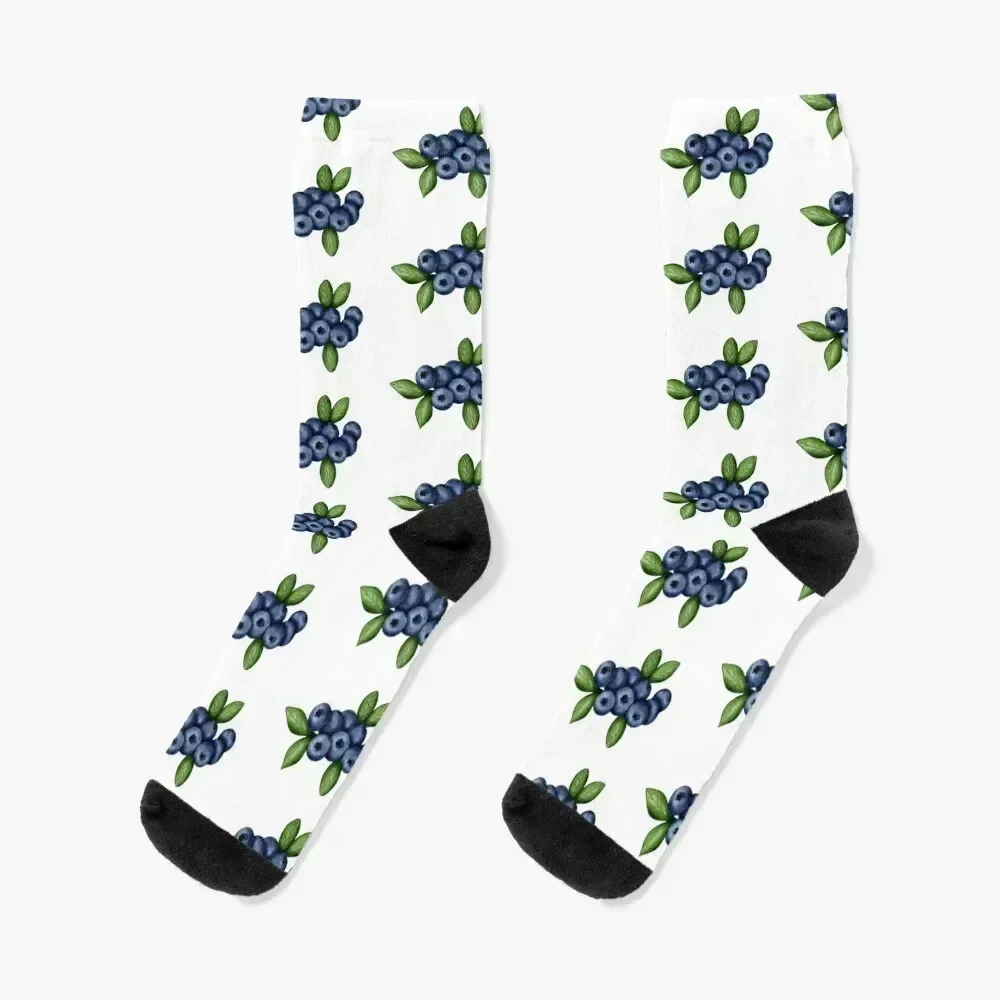 

Blueberries Socks FASHION christmass gift colored aesthetic Woman Socks Men's