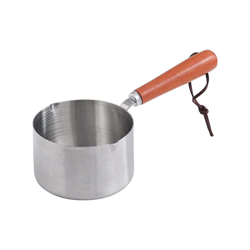 

Handy Mini Stove Pot Soup & Stock Pot for Oil Heating for Milk Warmer Chocolate Melter Ramen Pot