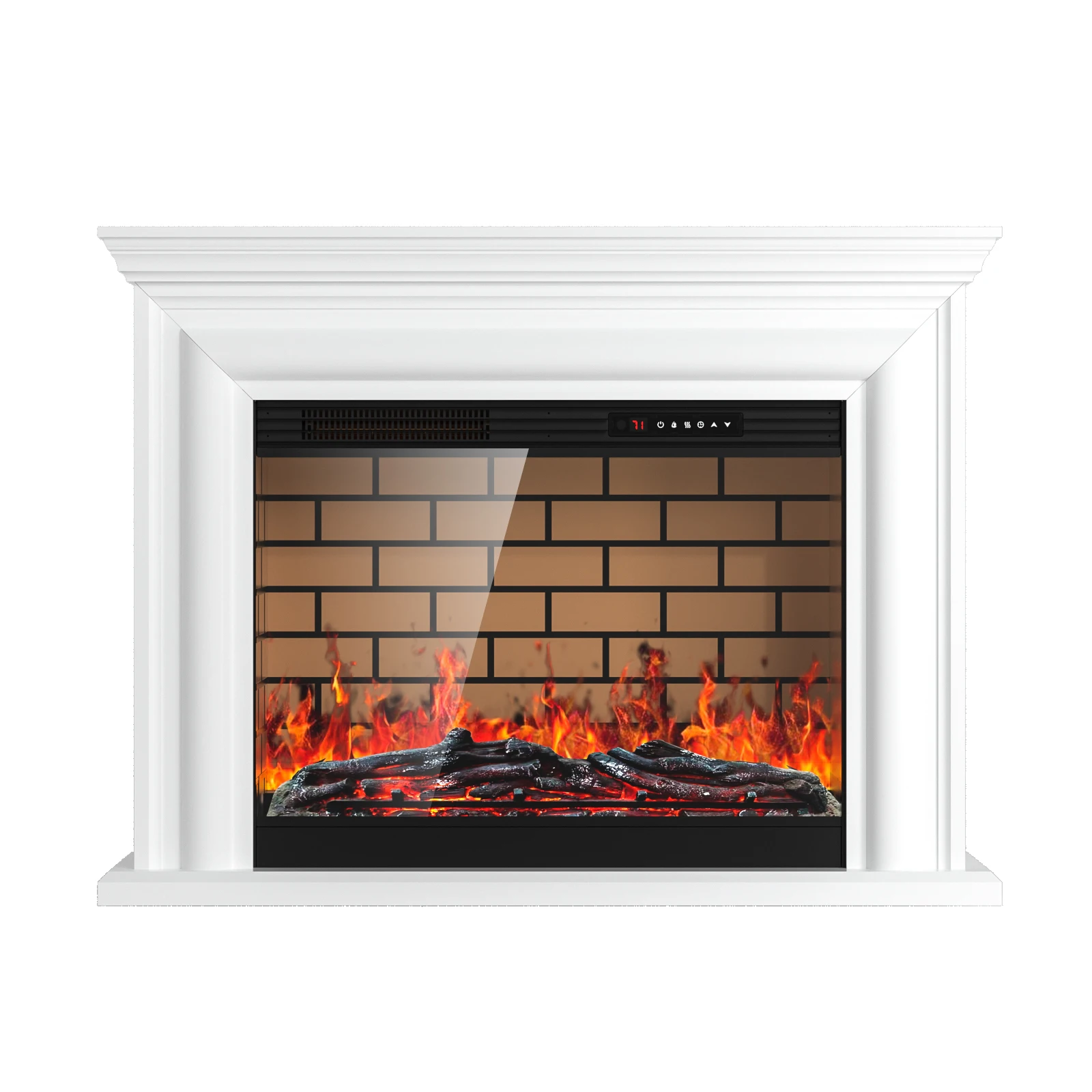 Electric Fireplace Power Adjustable Parts Sales Hotel Remote Mantel Mantle Origin Type Free Heated Warranty YEAR ETL