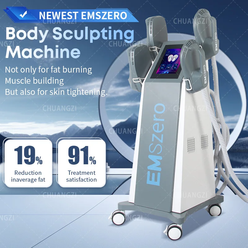 Professional Emszero Body Sculpt Machine Neo RF EMS Slimming Device for Muscle Stimulation Hiemt Fat Reduction CE Certified