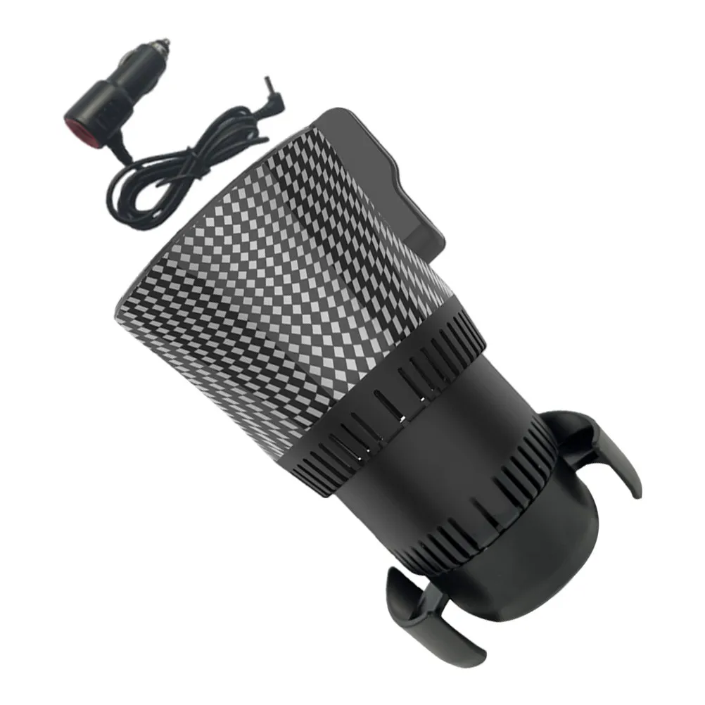 

Car Heating Cooling Cup with Digital Temperature Monitor Compact Portable Electric Beverage Warmer Cooler for Travel Commute