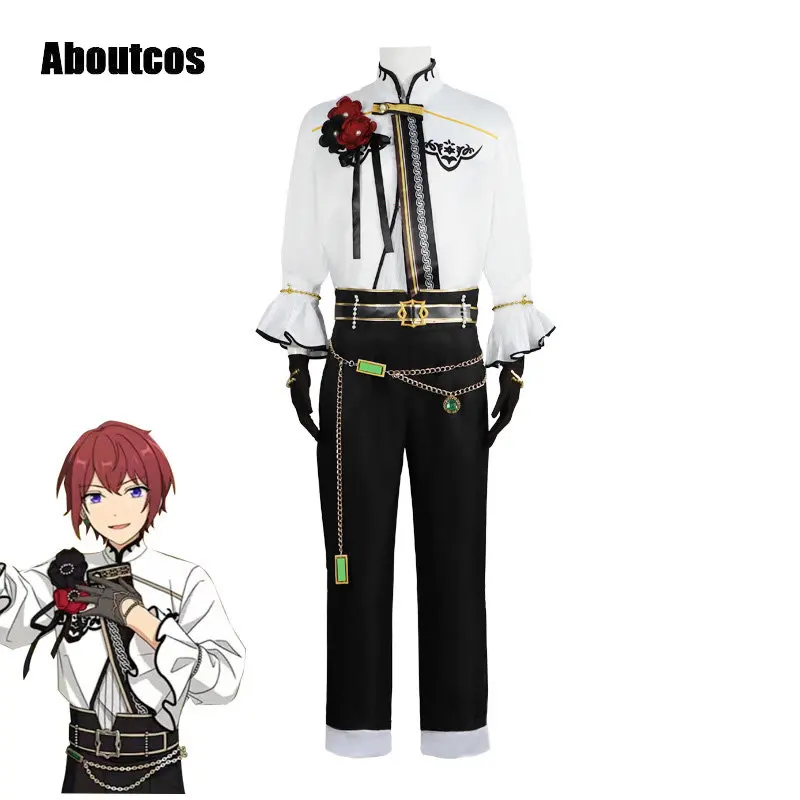 Aboutcos Mystic Fragrance Knights Sena Izumi Cosplay Anime Ensemble Stars 2 Costume Narukami Arashi uniformi set accessori