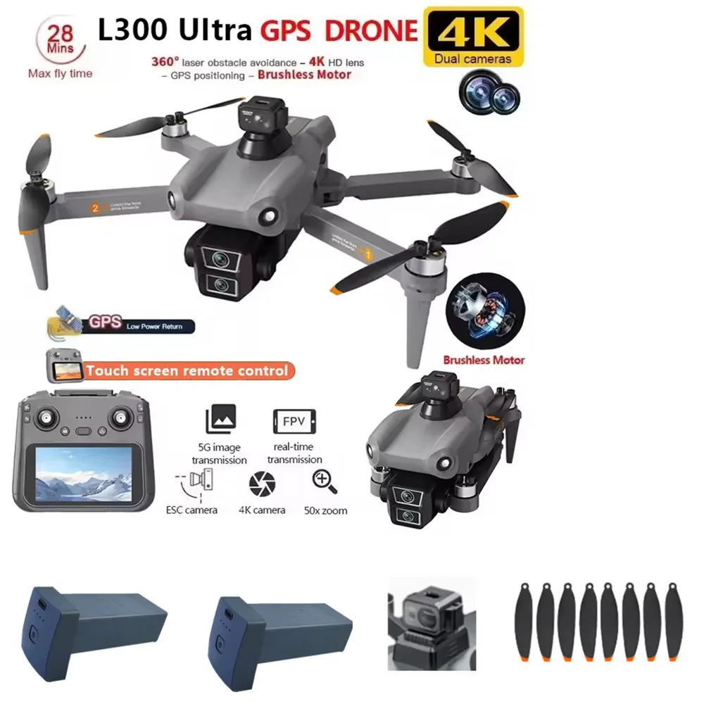 

Original L300 UItra Drone Battery Accessories 7.4V 3800mAh / Propeller Blade / Use For L300 UItra Drone Parts