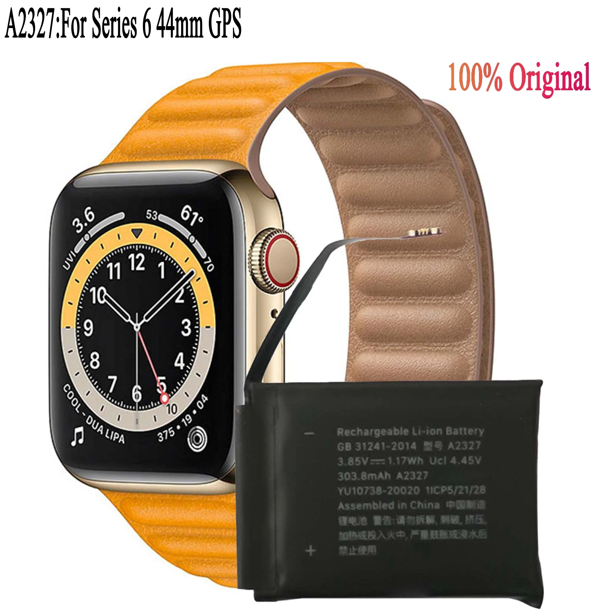 A1578 baterai untuk Iphone Apple Watch Seri 1 5 6 SE S4 S2 S3 GPS + LTE 38mm 42mm 40mm 44mm baterai jam kapasitas tinggi