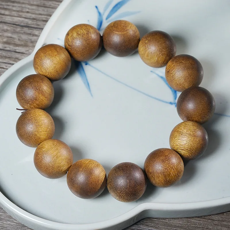 

Nha Trang Nan Buddha Hand String Cultural Bracelet Yingge Green Chess Old Material Sweet Prayer Bead Handmade Play Men s And Wo