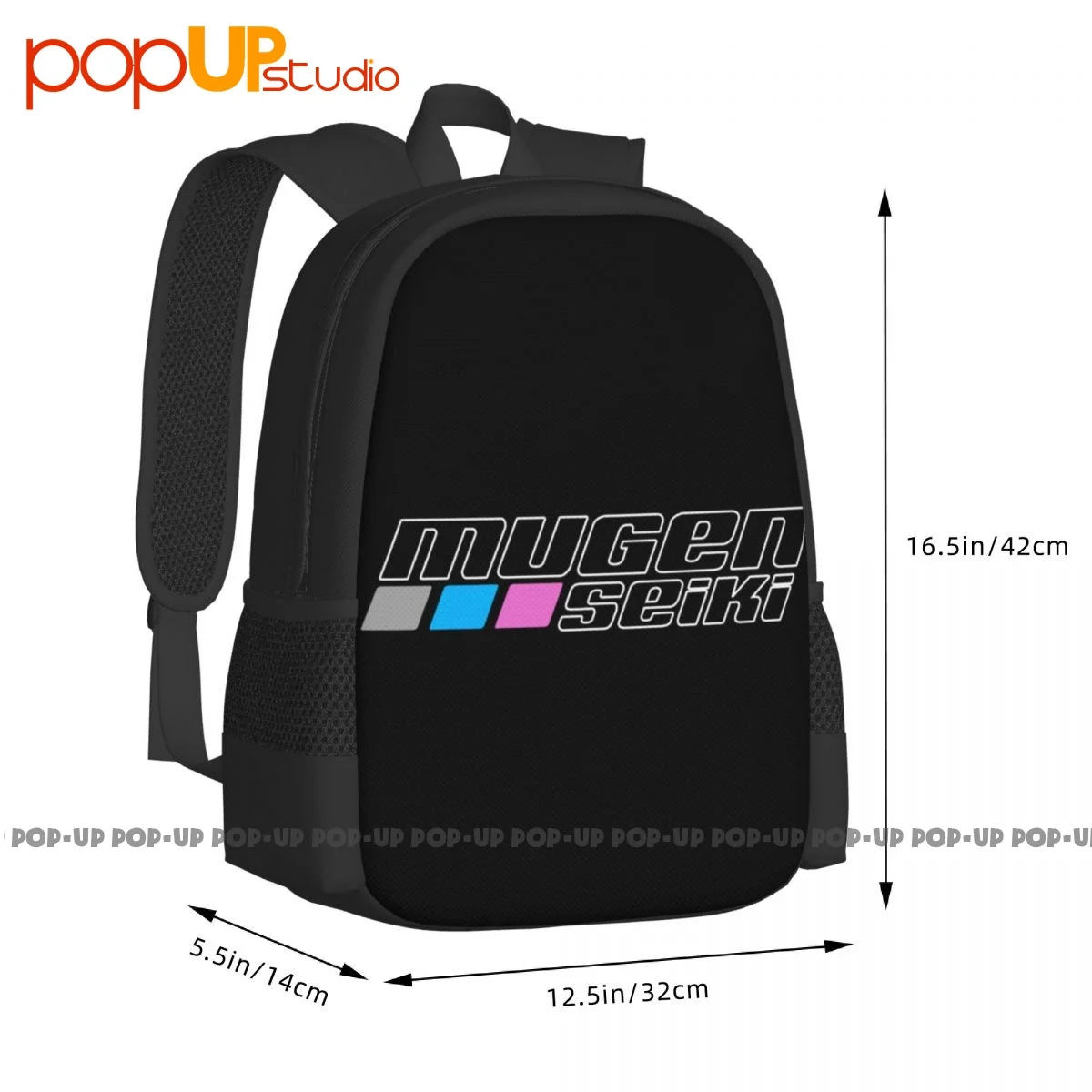 Mugen Seiki Rc Hobby Logo Backpack Large Capacity Fashion New Style Sports Style Outdoor Running