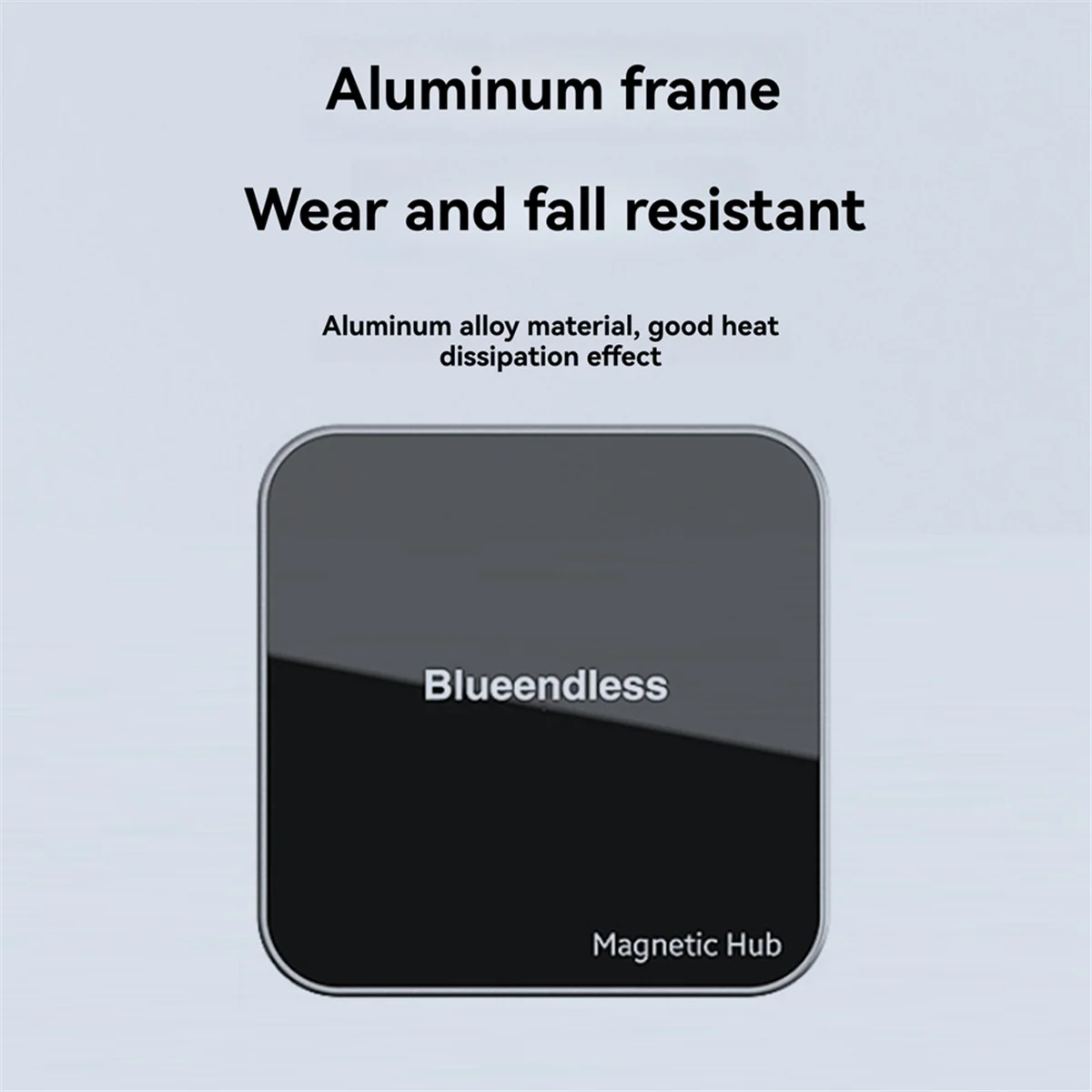 НОВАЯ магнитная док-станция BLUEENDLESS 7-в-1, USB C, магнитная док-станция для ноутбука, многопортовый адаптер USB-A, док-станция