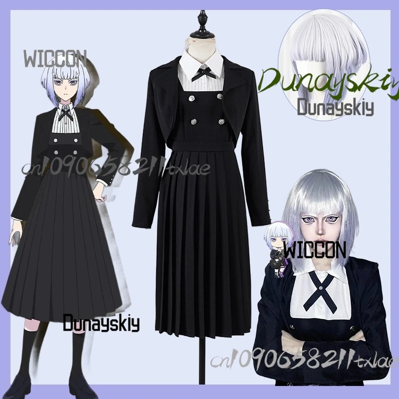 Anime Rock Lady's Modesty cosplay disfraces pelucas Shira Yama Tamaki Jirai Kei alta calidad fresco JK uniforme escolar Halloween cos