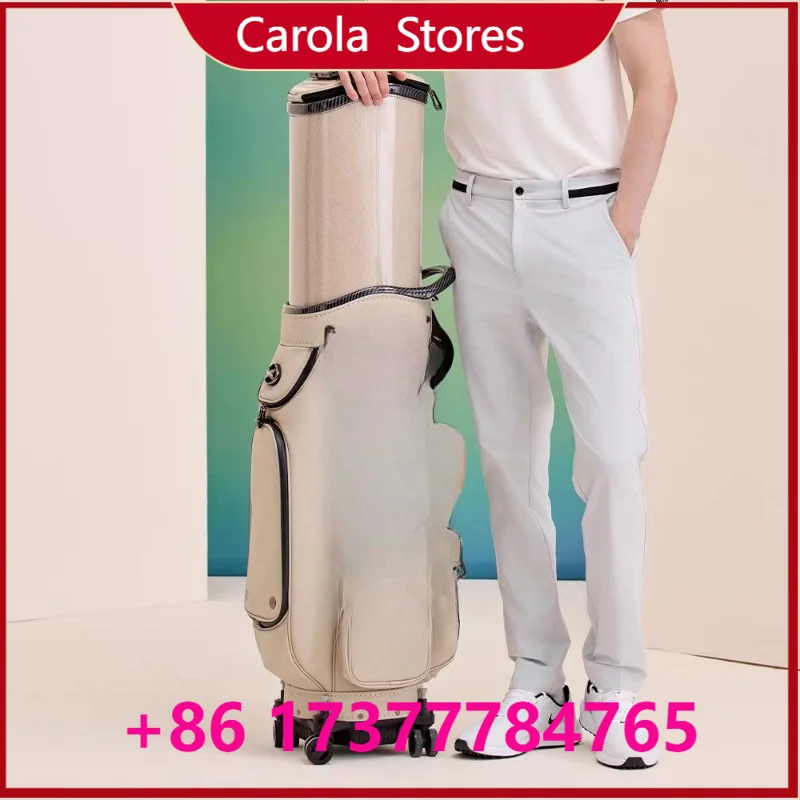 Luxury Waterproof Golf Travel Bag, Skin-Friendly Durable Air Check-in Consignment Carry Cover for Golf Club