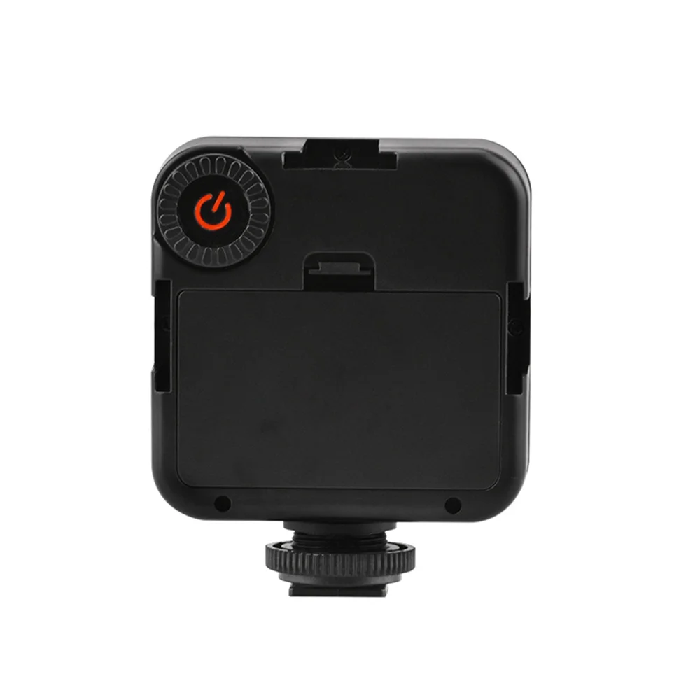 Luz LED de relleno Universal, accesorio cuadrado de 6000K, 1200LM, 60 °, distancia de 5M, batería AA, luminancia ajustable, Zapata fría