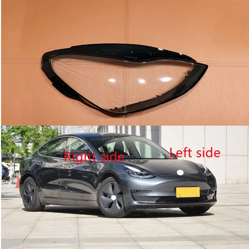 

For Tesla Model 3 /Y 2017 2018 2019 2020 2021 2022 2023 Car Headlight Shell Headlight cover Headlamp Lens Headlight Glass