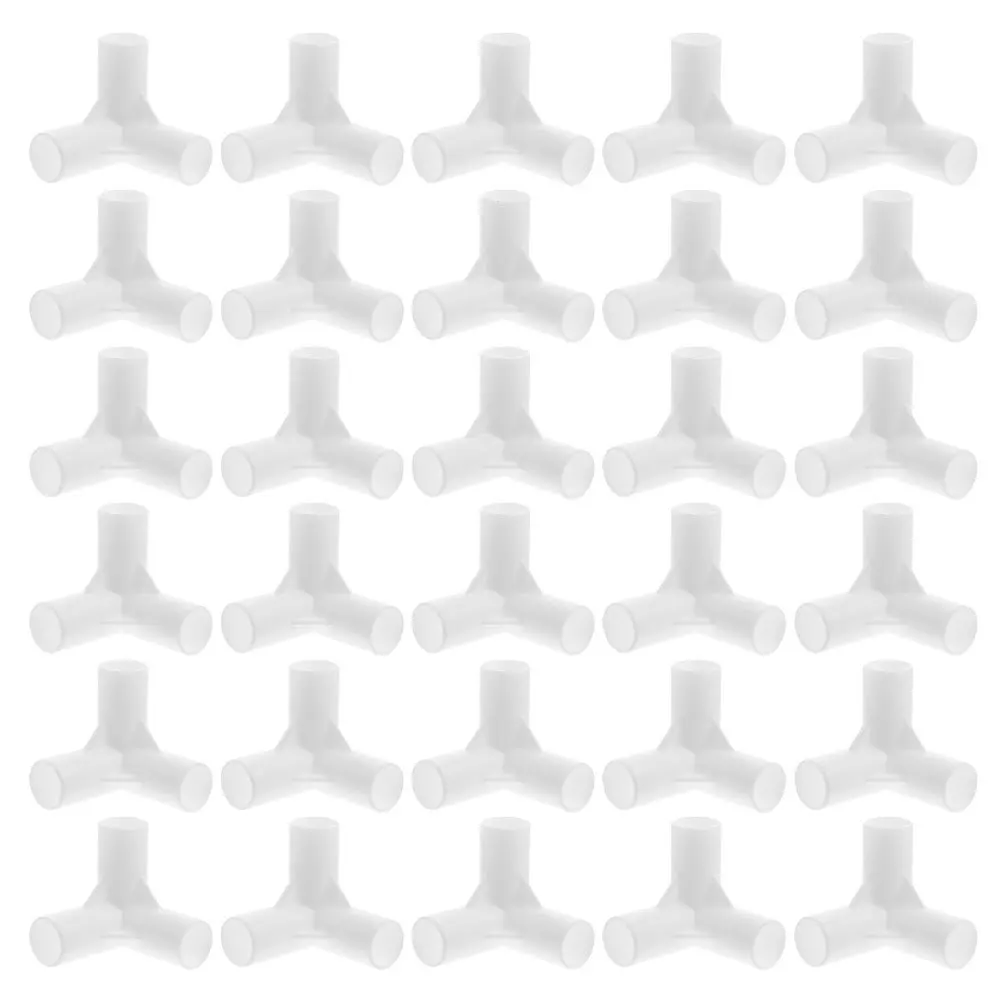 

40Pcs Plastic Tent Connectors Pole Outdoor Replacement Parts 8mm for Camping Gazebo Canopy Tent Pole Repair Kit